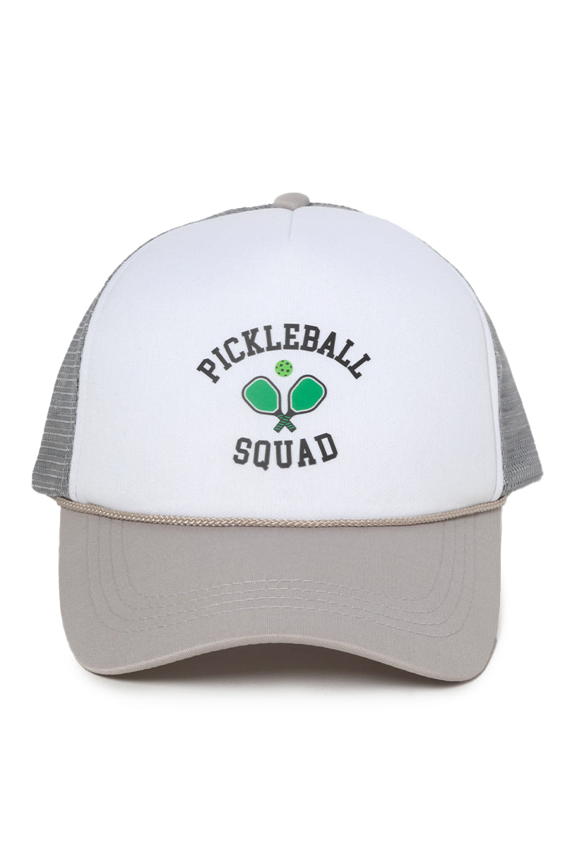 LCAPM2555 - Pickle Ball Squad 2 tone Trucker hat