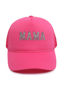 LCAPM3177 - Bling Mama Stone Mesh Back Trucker Hat