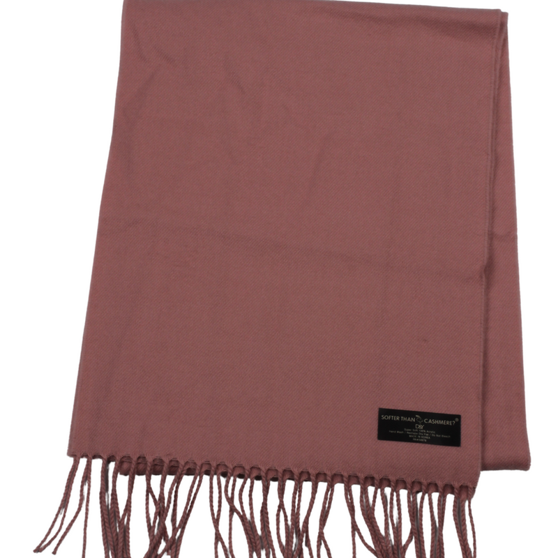 ZTW43127 - Plain Softer Than Cashmere Scarf 12 inch x 72 inch
