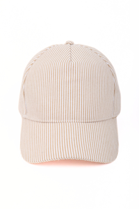 Stripe 5-Panel Baseball Cap