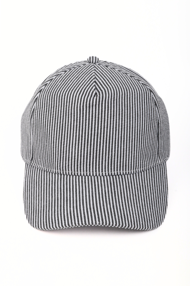 Stripe 5-Panel Baseball Cap