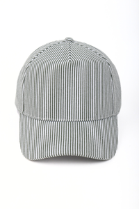 Stripe 5-Panel Baseball Cap
