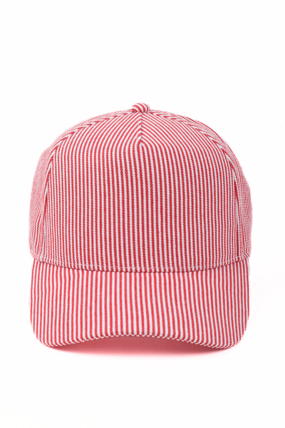 Stripe 5-Panel Baseball Cap