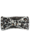 AHW1843 - Leopard Soft Feather Yarn Headwrap