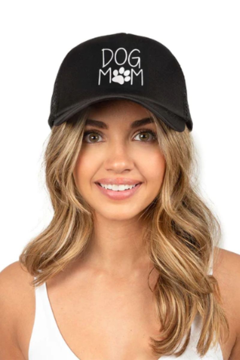 LCAPM1976 - Dog Mom Trucker Mesh Back Hat