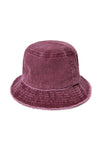 ABU345 - Distressed cotton bucket hat