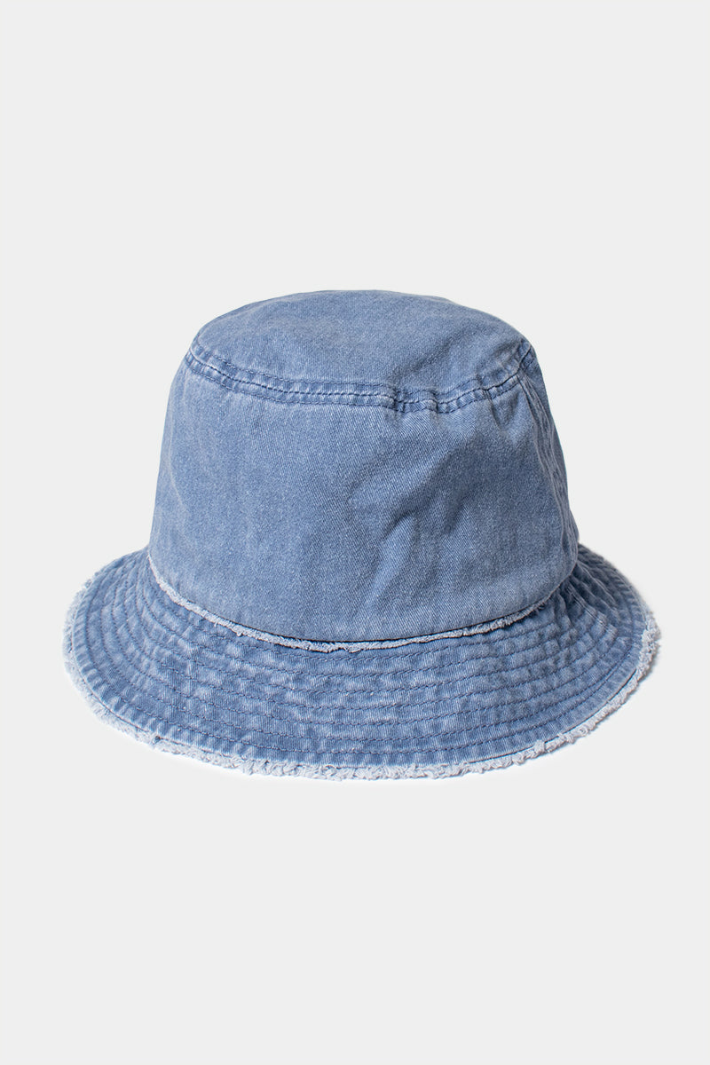 FROME - Distressed Denim Bucket Hat