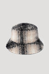 ABU4291 - Brushed oversize plaid bucket