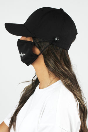 ACAPMSK104 - "This Too Shall Pass" Antibacterial Coated Cap and Mask