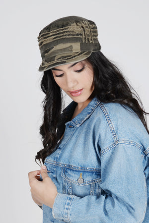 ACD2007 - Solid Distressed Cadet with Elasta Fit - David and Young Wholesale