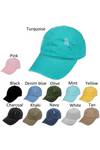 FWCAP4113 - Pigment Wash Distressed Baseball Cap with Adjustable Buckle - David and Young Fashion Accessories