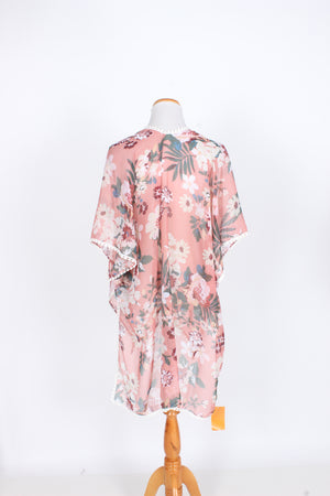 FSTO86775 - Floral Printed Shawl - David and Young Fashion Accessories