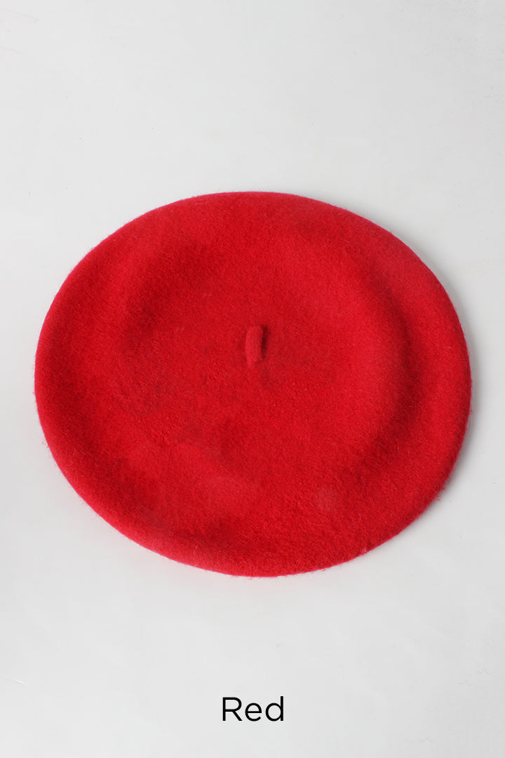 FWBRT217 - Solid Wool Beret - David and Young Wholesale