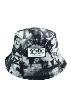 FWBU505AC - AC/DC Patch Tie-Dye Bucket Hat