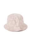 FWBU6281 - Textured Floral Print Bucket Hat