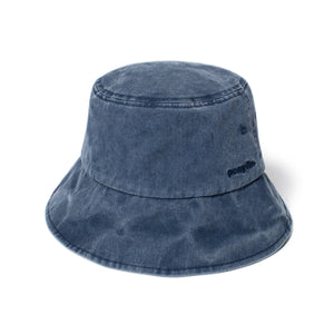 FWBUT128 - Ponyflo pigment wash fabric bucket hat