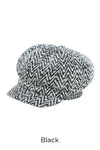 FWCAB0326 - Herringbone Pattern Wool Cabbie - David and Young Wholesale