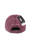FWCAP1577RD - LOVE Embroidered Rae Dunn Baseball Cap