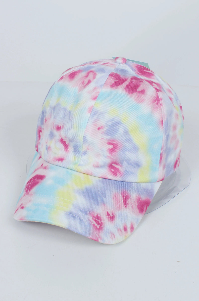FWCAP4226 - Tie Dye Baseball Cap - David and Young Fashion Accessories