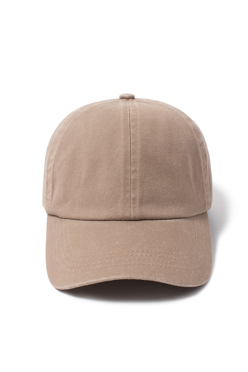 David & Young Val Leopard Active Ponyflo Baseball Cap - Taupe/1SFM