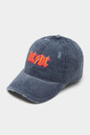 FWCAP506AC - ACDC Distressed baseball cap