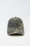 FWCAP6098 - Distressed Camo Baseball Cap - David and Young Wholesale