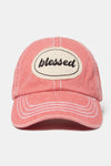 FWCAP653 - Blessed Canvas Patch Baseball Cap