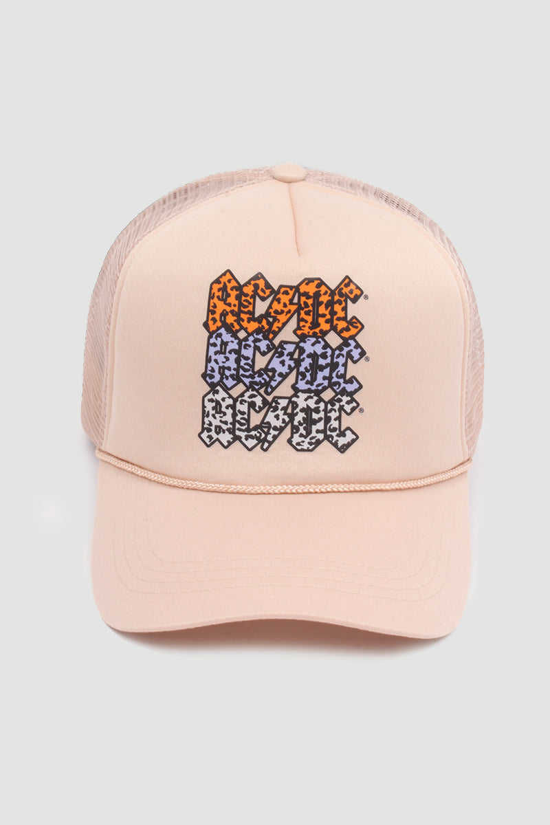 FWCAPM501AC - ACDC Licensed Trucker Hat