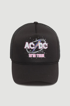 FWCAPM502AC - 1978 Tour AC/DC Licensed Trucker Cap