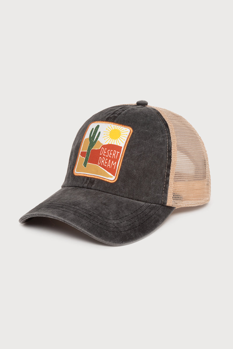 FWCAPM824 - Desert Dream patch Mesh Back Baseball Cap