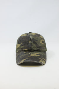 FWCAPMT6101 - Mesh Back Camo Ponyflo Cap - David and Young Fashion Accessories