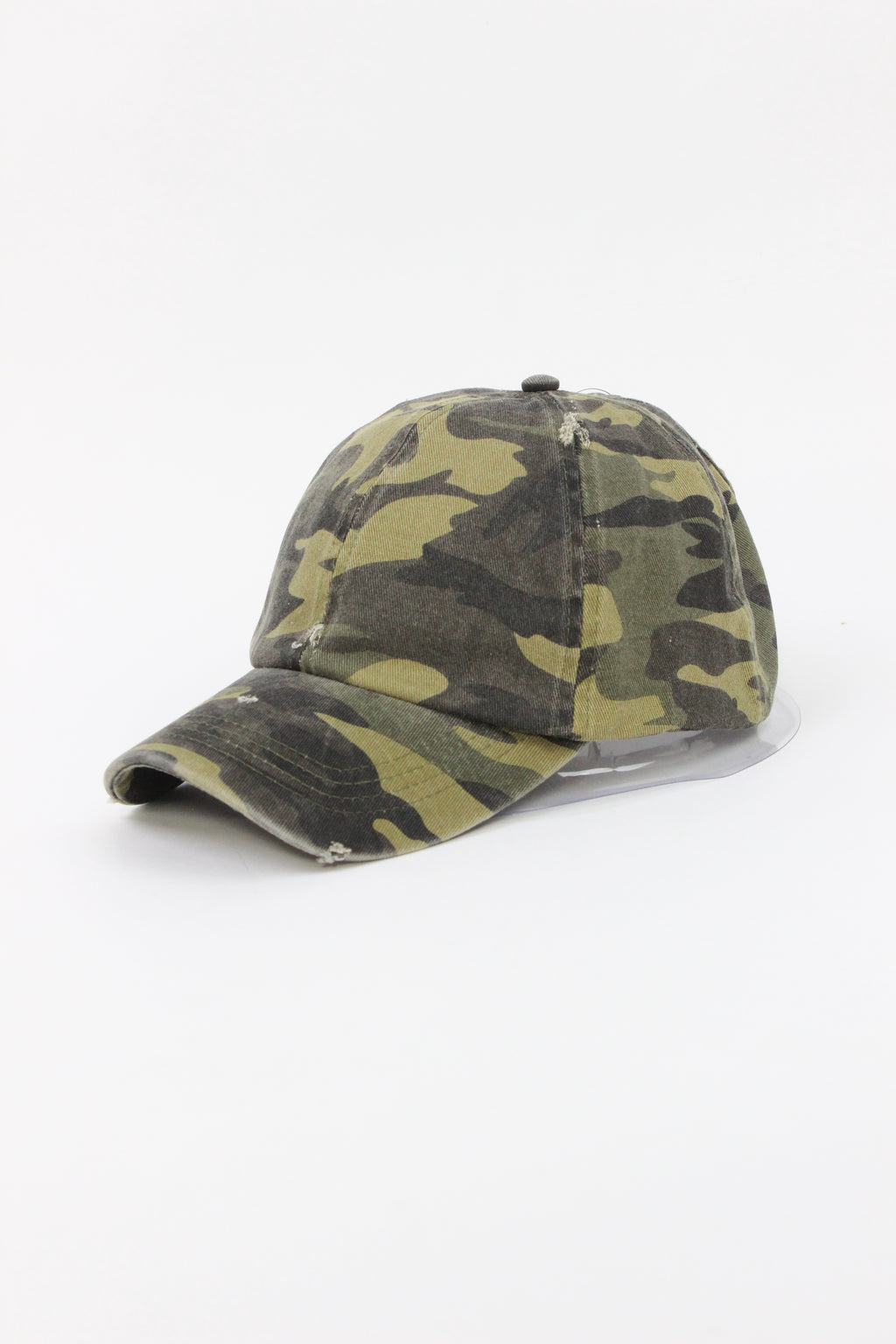FWCAPT609 - Camo Ponyflo Cap - David and Young Wholesale