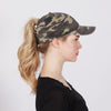 FWCAPT609 - Camo Ponyflo Cap - David and Young Wholesale