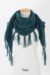 FWSFTRK16331 - Solid Chenille Triangle Scarf - David and Young Wholesale