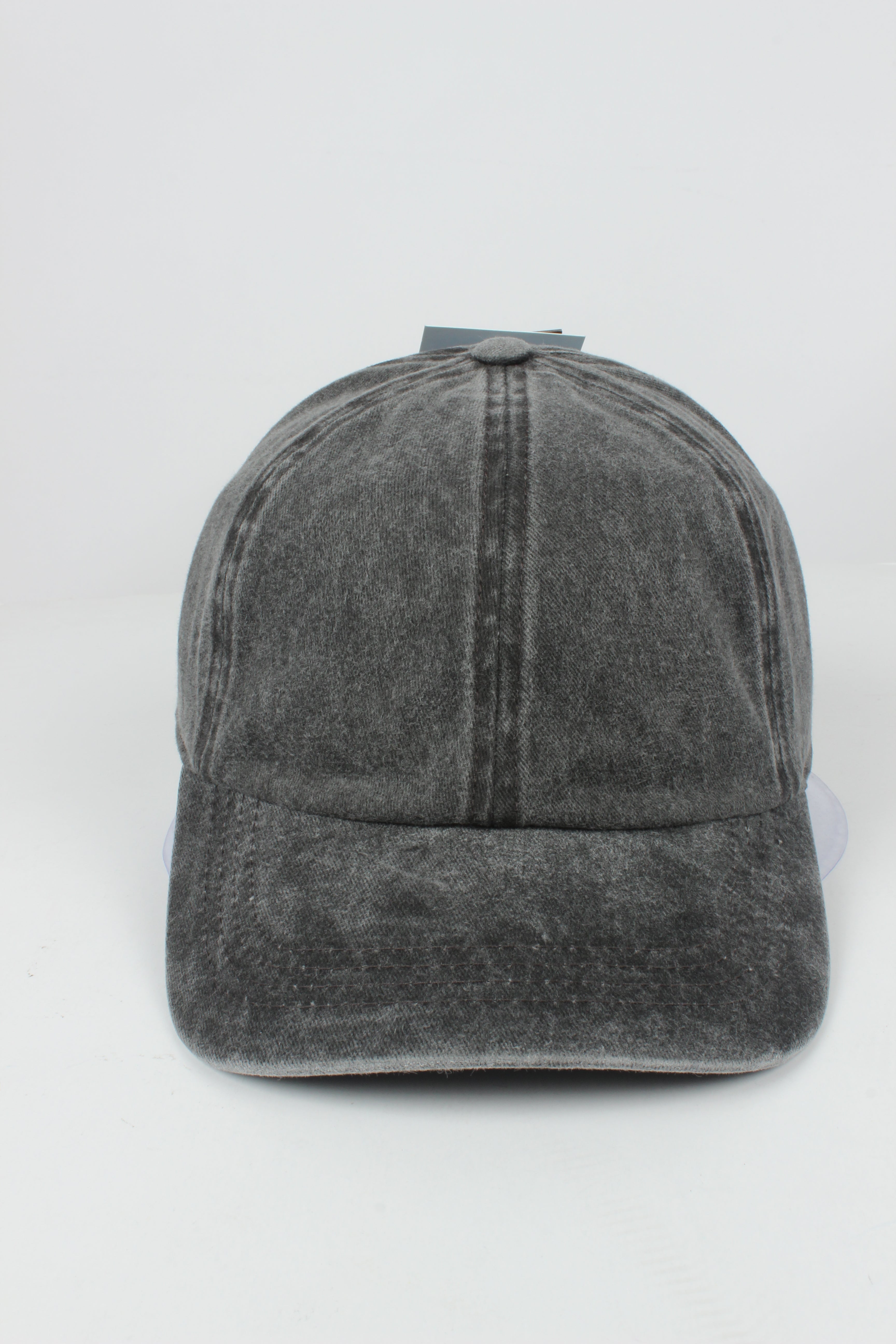 GWCAP18670 - Washed Twill 6 Panel Baseball Cap Buckle Adjustable