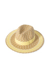 GWPN2195 - Multi Marled Straw Panama Hat
