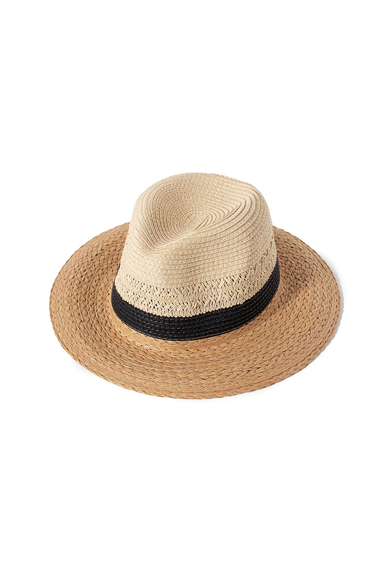 GWPN2208 - Mixed Straw Panama Hat
