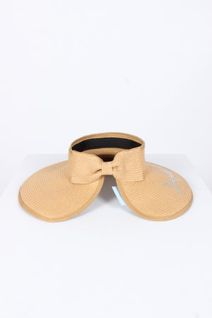 GWVS2006 - "Daydreaming" Foil Print Roll Up Visor (sold as 12pcs assorted pack) - David and Young Fashion Accessories