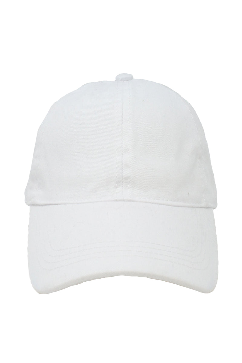 FWCAPM4117 - Washed Mesh Back Baseball Cap with Plastic Adjustable Closure - David and Young Fashion Accessories