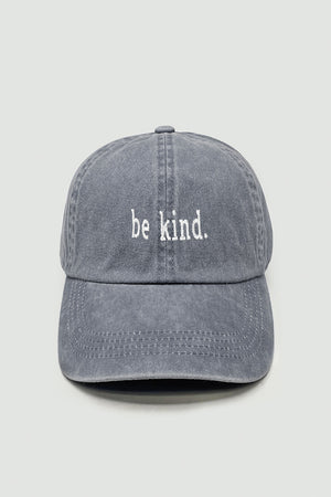 LCAP1197 - be kind. Embroidery Baseball Caps