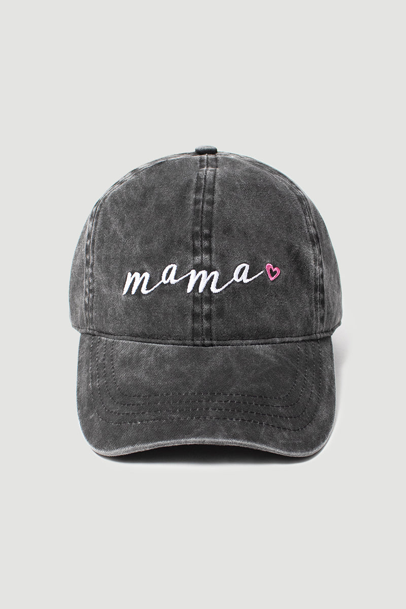 LCAP1296 - MAMA Heart Baseball Caps