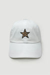 LCAP1365 - Leopard Star embroidered baseball caps