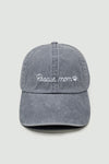LCAP1412 - Rescue Mom Embroidery Baseball Caps