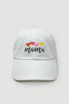LCAP1467 - MAMA with colorful hearts baseball caps