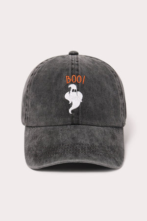 LCAP1787 - Boo Ghost Embroidery Baseball Caps
