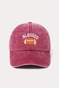LCAP1823 - Blessed Football embroidered baseball cap