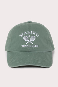 LCAP2360 - MALIBU TENISS CLUB Embroidered Baseball Cap