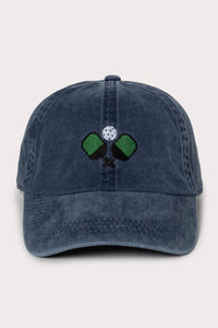 LCAP2470 - Pickle Ball Embroidery Baseball Cap
