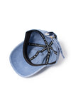 LCAP36RD -  Rae Dunn USA recycled cotton baseball cap