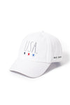 LCAP36RD -  Rae Dunn USA recycled cotton baseball cap